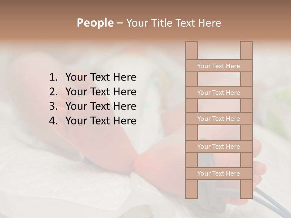 Health Care Electronic Birth PowerPoint Template