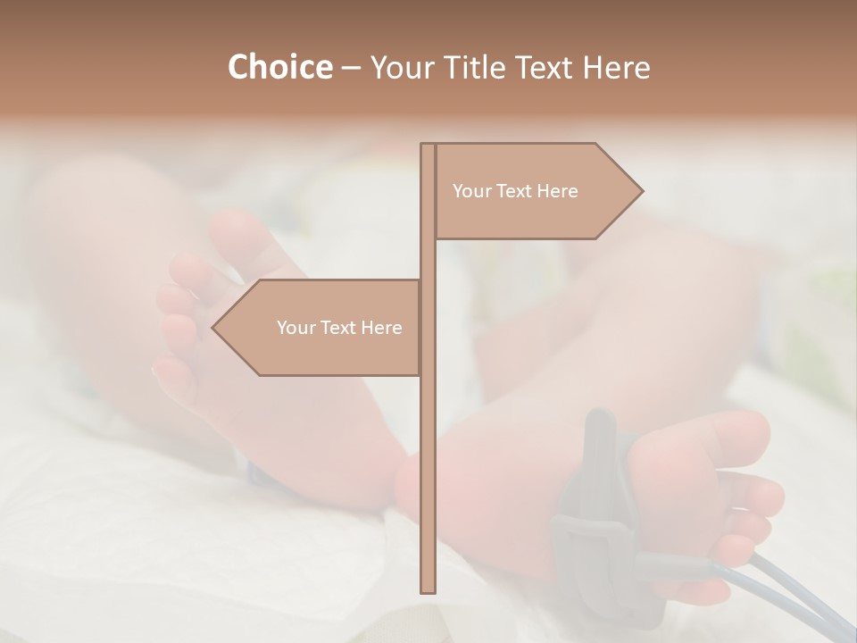 Health Care Electronic Birth PowerPoint Template