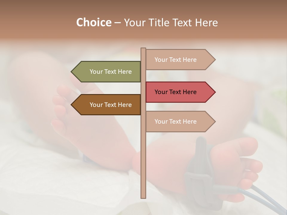 Health Care Electronic Birth PowerPoint Template