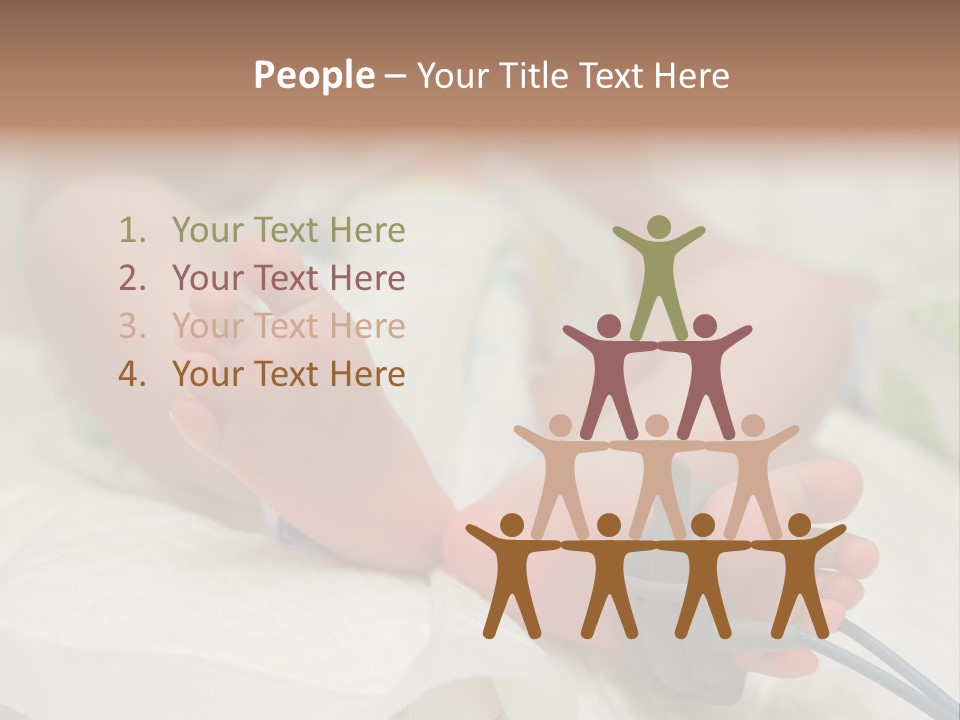 Health Care Electronic Birth PowerPoint Template