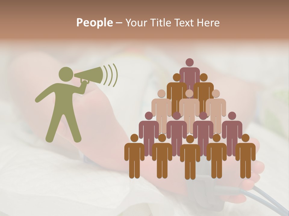 Health Care Electronic Birth PowerPoint Template