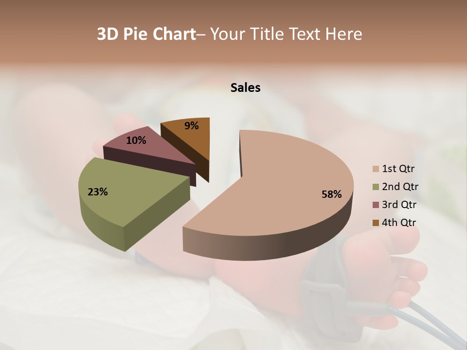 Health Care Electronic Birth PowerPoint Template