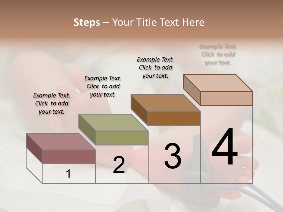 Health Care Electronic Birth PowerPoint Template