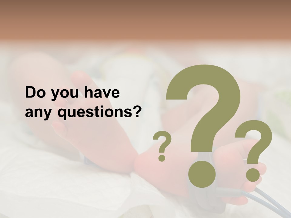 Health Care Electronic Birth PowerPoint Template