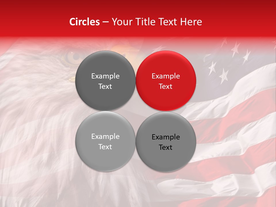 Powerful Patriotism Usa PowerPoint Template