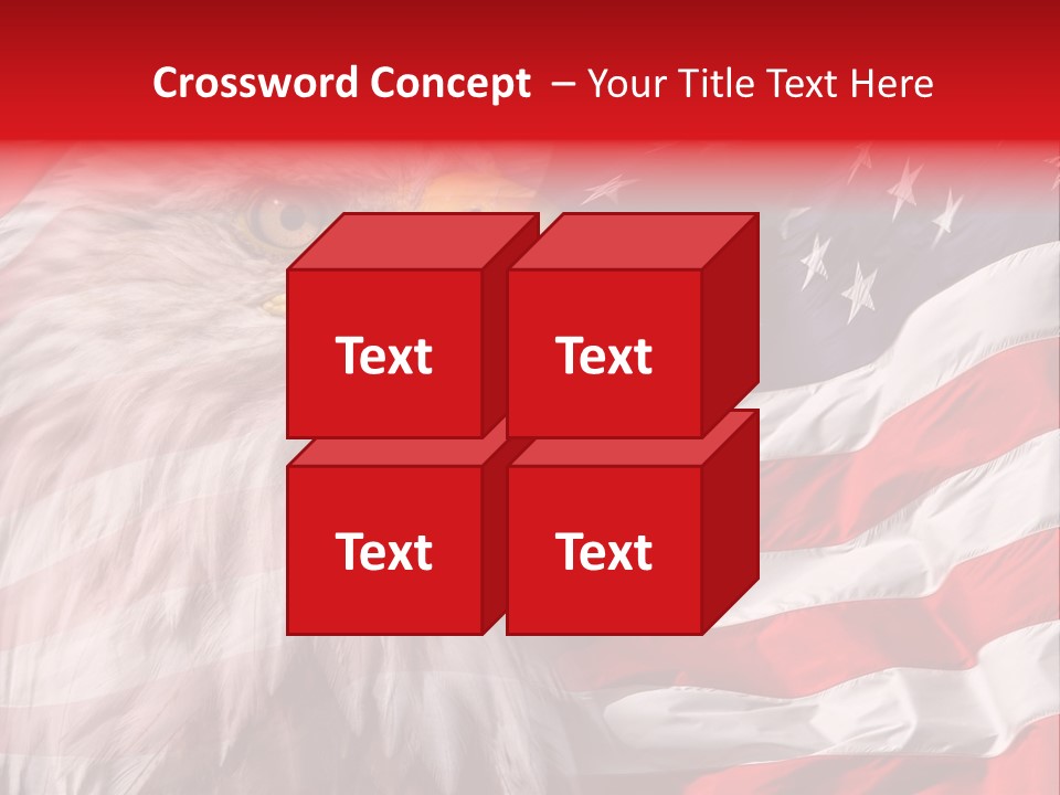 Powerful Patriotism Usa PowerPoint Template