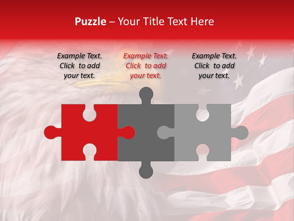 Powerful Patriotism Usa PowerPoint Template
