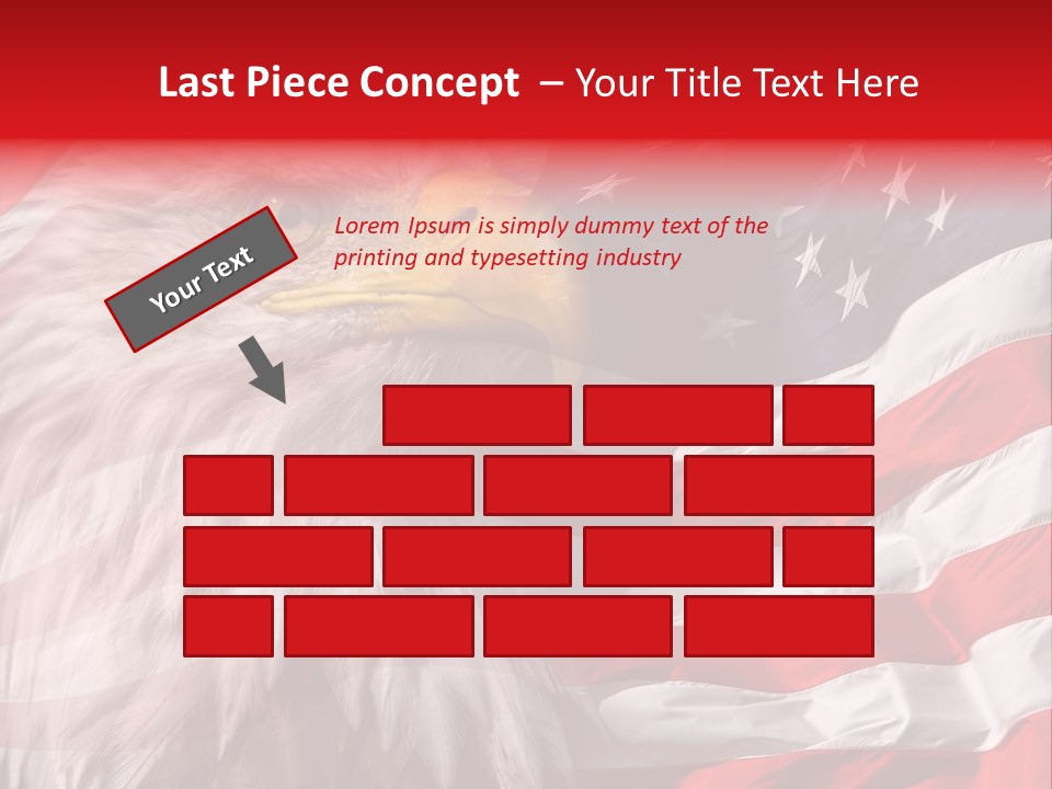 Powerful Patriotism Usa PowerPoint Template