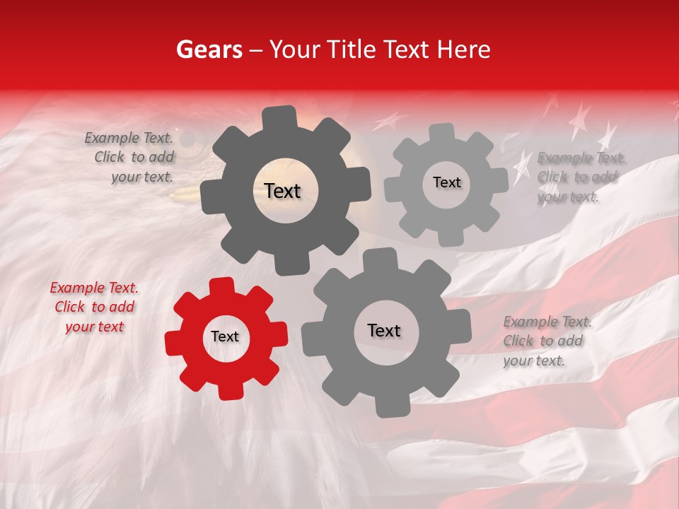 Powerful Patriotism Usa PowerPoint Template