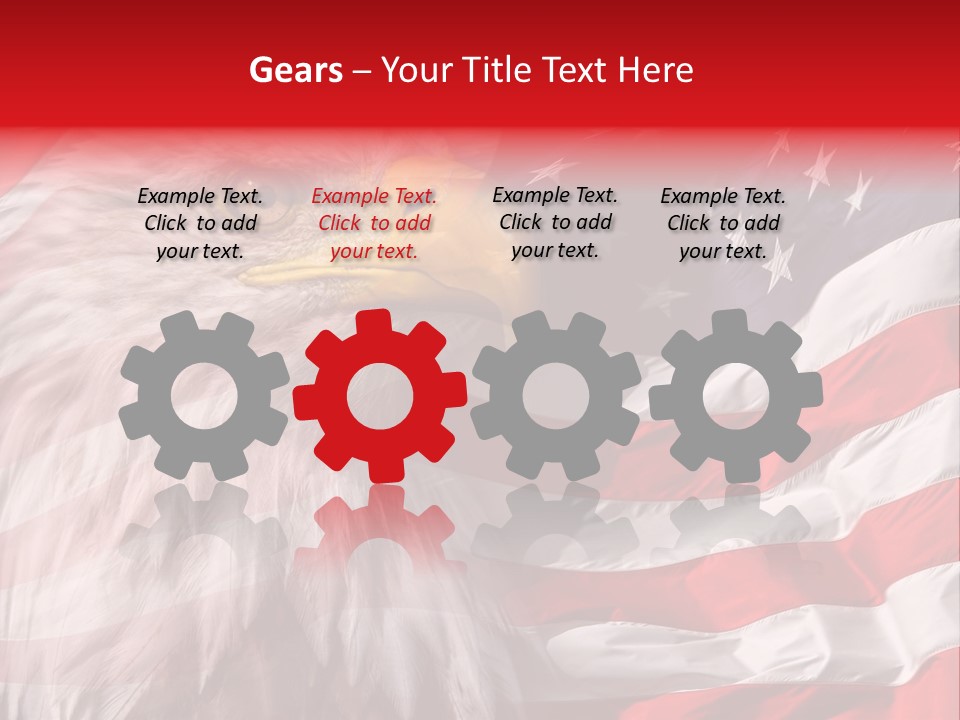 Powerful Patriotism Usa PowerPoint Template