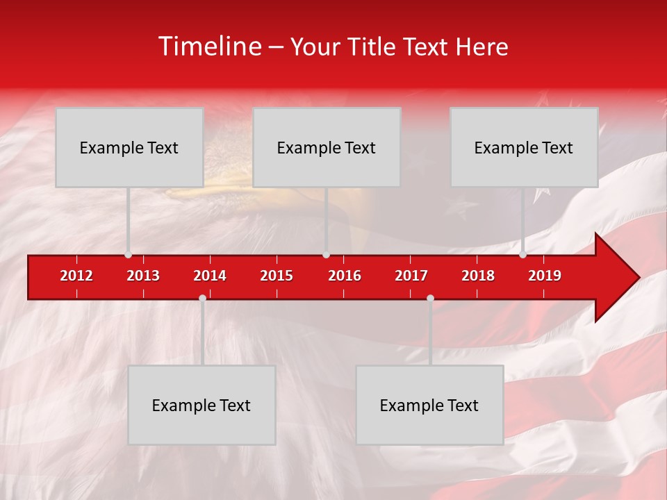 Powerful Patriotism Usa PowerPoint Template