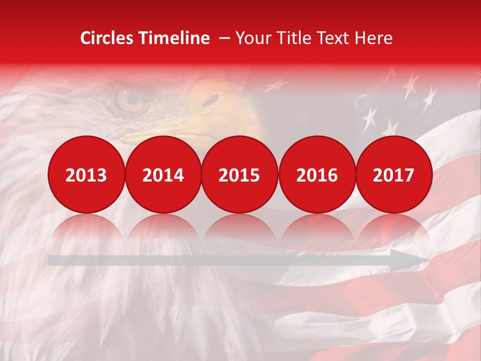 Powerful Patriotism Usa PowerPoint Template
