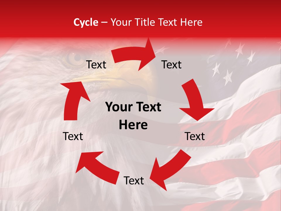 Powerful Patriotism Usa PowerPoint Template