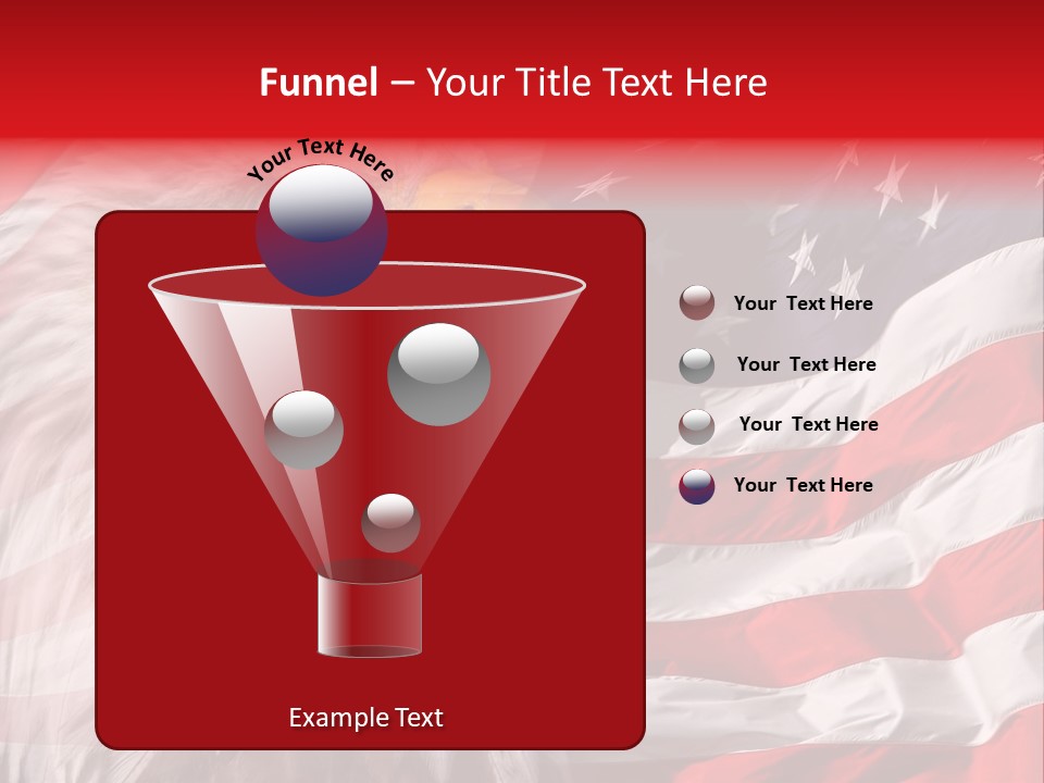 Powerful Patriotism Usa PowerPoint Template