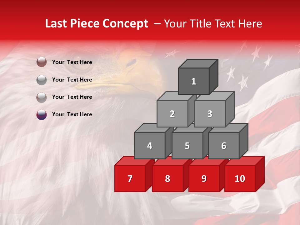 Powerful Patriotism Usa PowerPoint Template