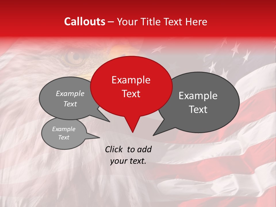 Powerful Patriotism Usa PowerPoint Template