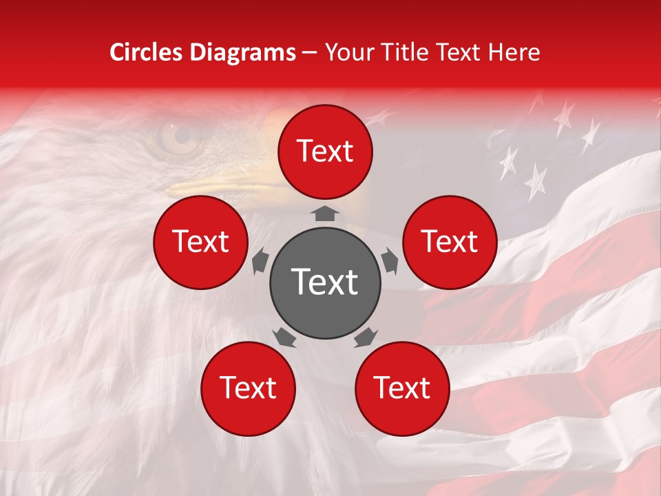 Powerful Patriotism Usa PowerPoint Template