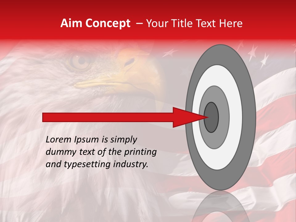 Powerful Patriotism Usa PowerPoint Template