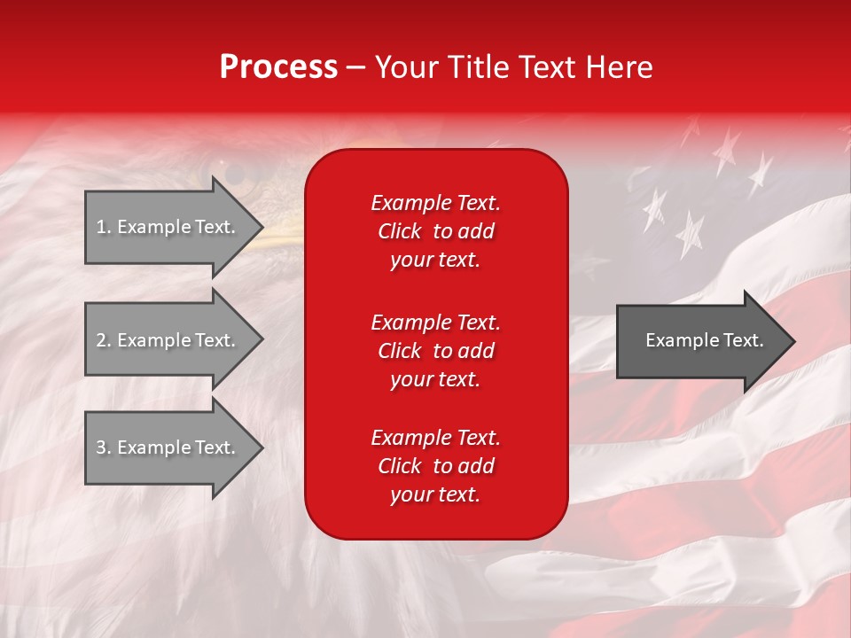 Powerful Patriotism Usa PowerPoint Template