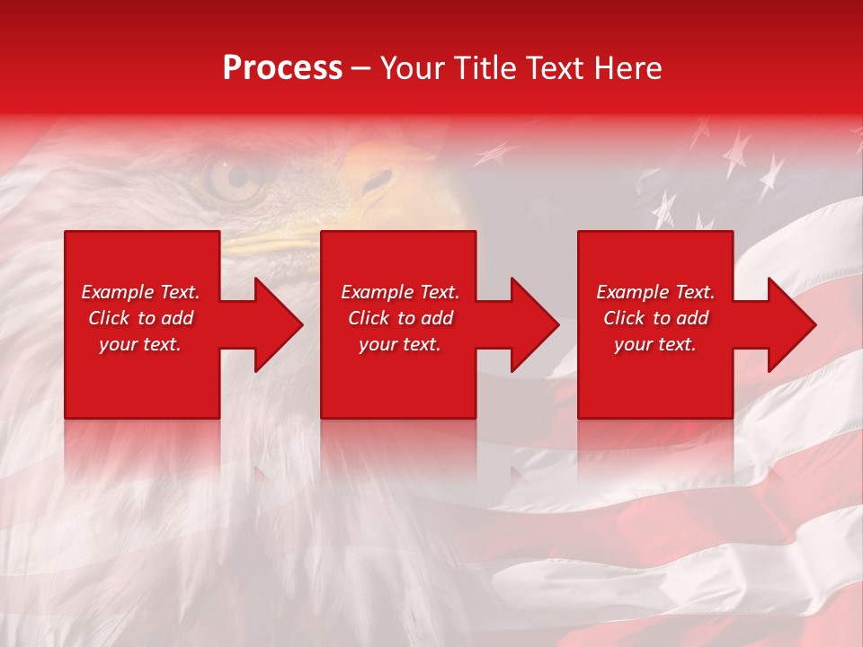 Powerful Patriotism Usa PowerPoint Template