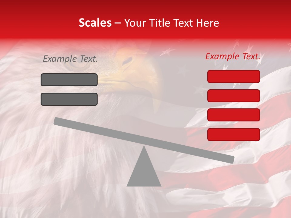 Powerful Patriotism Usa PowerPoint Template