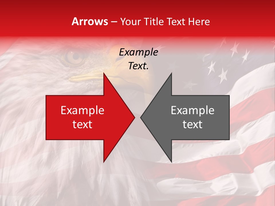 Powerful Patriotism Usa PowerPoint Template