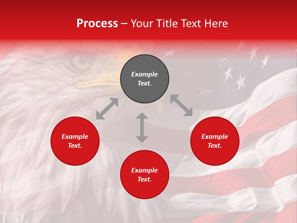 Powerful Patriotism Usa PowerPoint Template