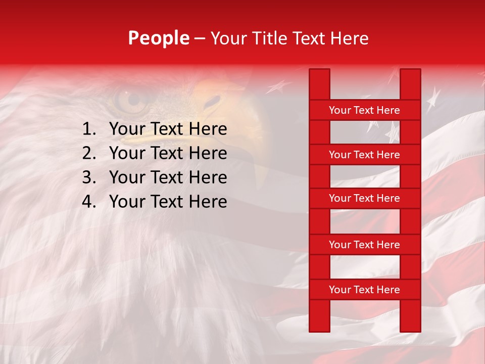 Powerful Patriotism Usa PowerPoint Template