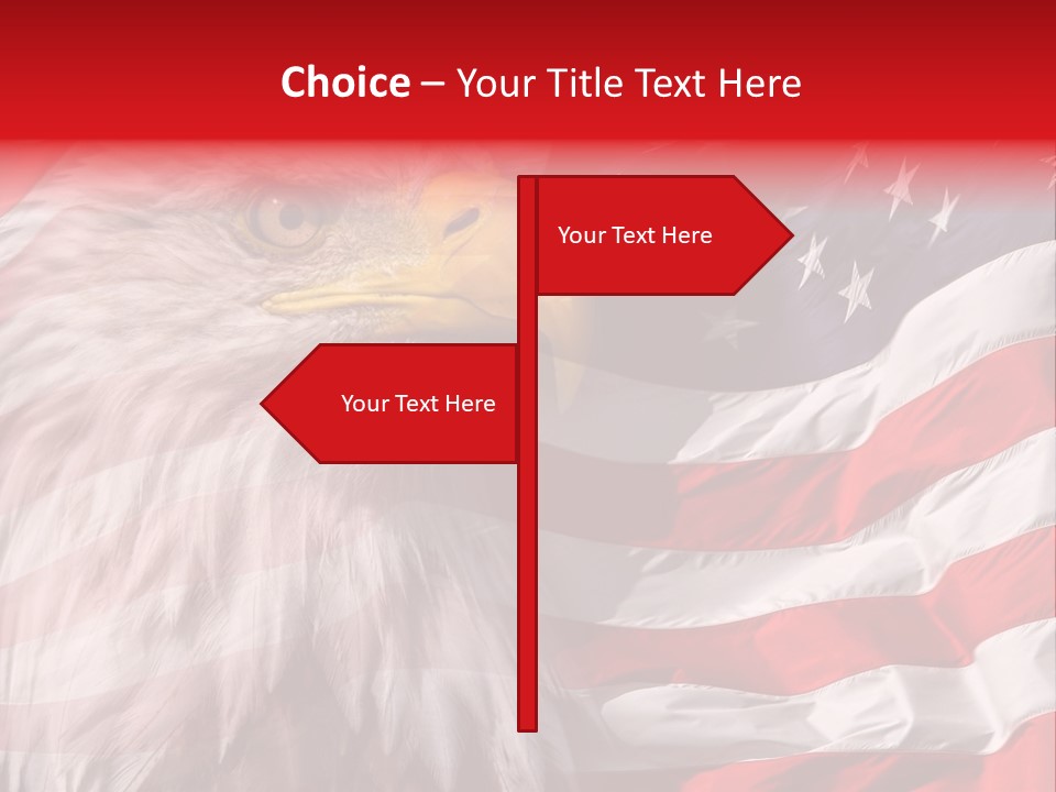 Powerful Patriotism Usa PowerPoint Template