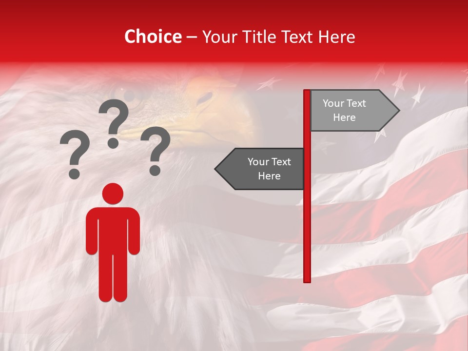 Powerful Patriotism Usa PowerPoint Template