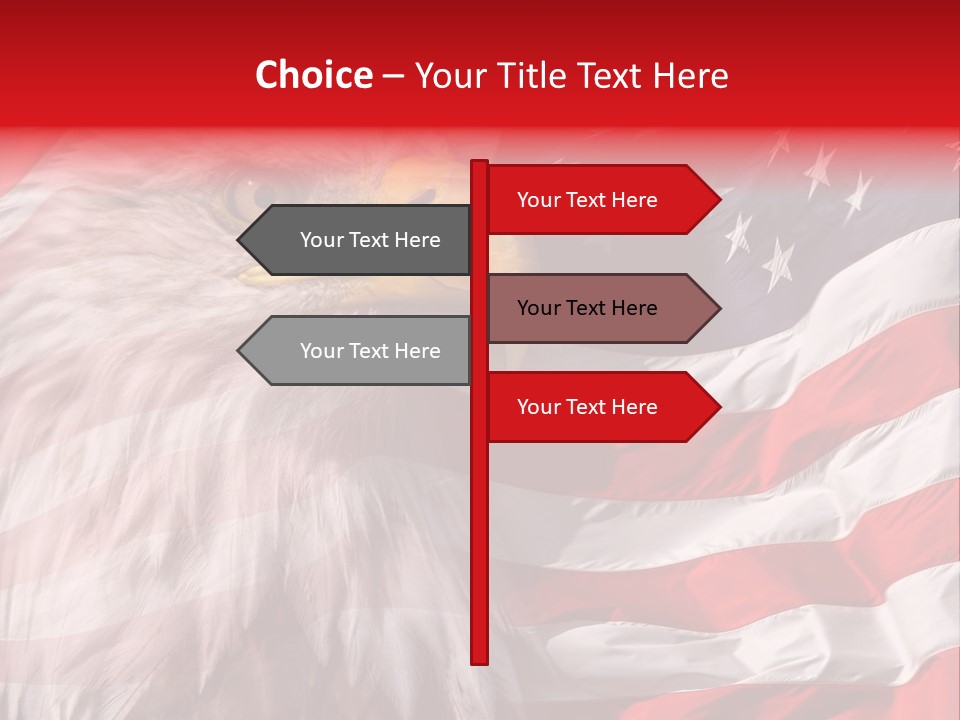 Powerful Patriotism Usa PowerPoint Template