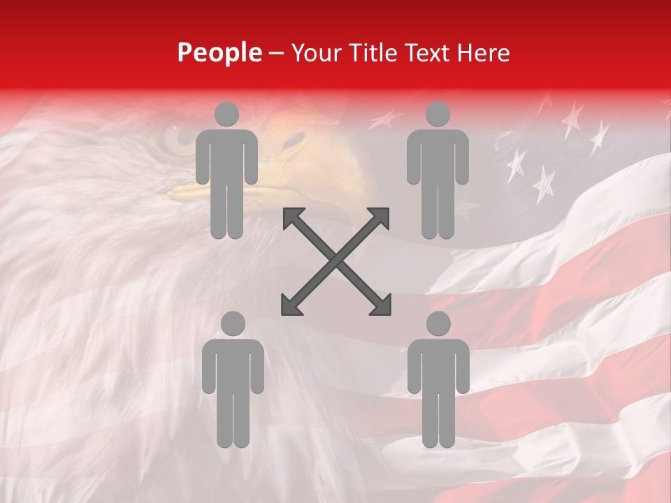 Powerful Patriotism Usa PowerPoint Template