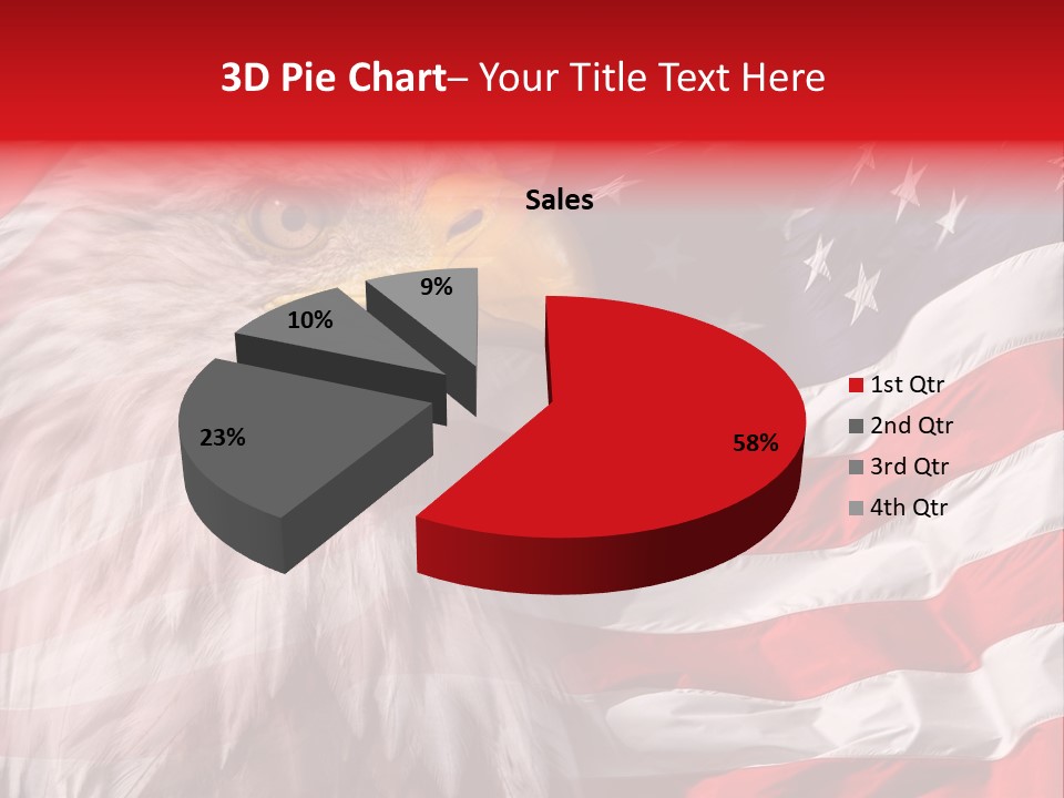 Powerful Patriotism Usa PowerPoint Template
