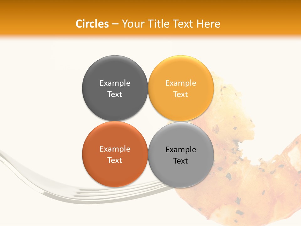 Scampi Cooking White PowerPoint Template