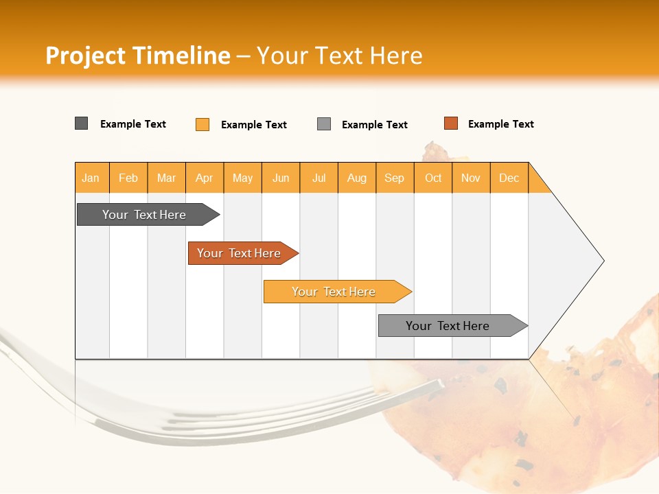 Scampi Cooking White PowerPoint Template