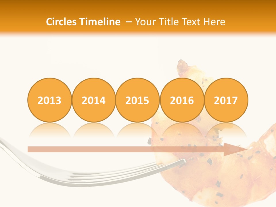 Scampi Cooking White PowerPoint Template