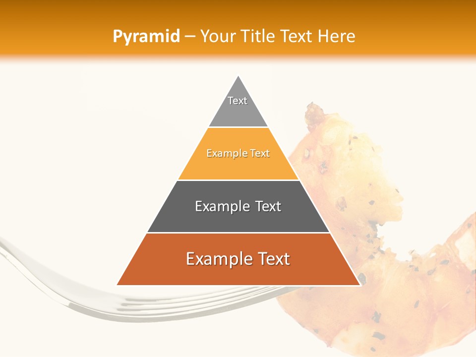 Scampi Cooking White PowerPoint Template