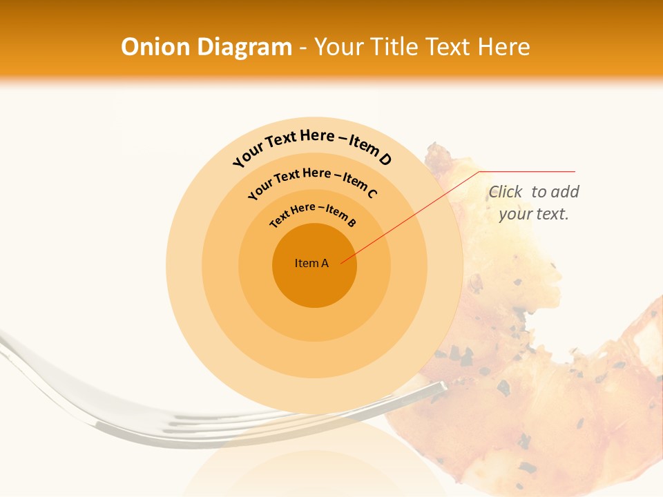 Scampi Cooking White PowerPoint Template