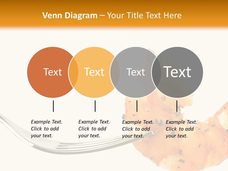 Scampi Cooking White PowerPoint Template