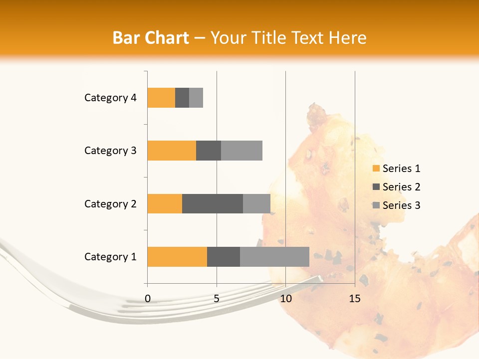 Scampi Cooking White PowerPoint Template