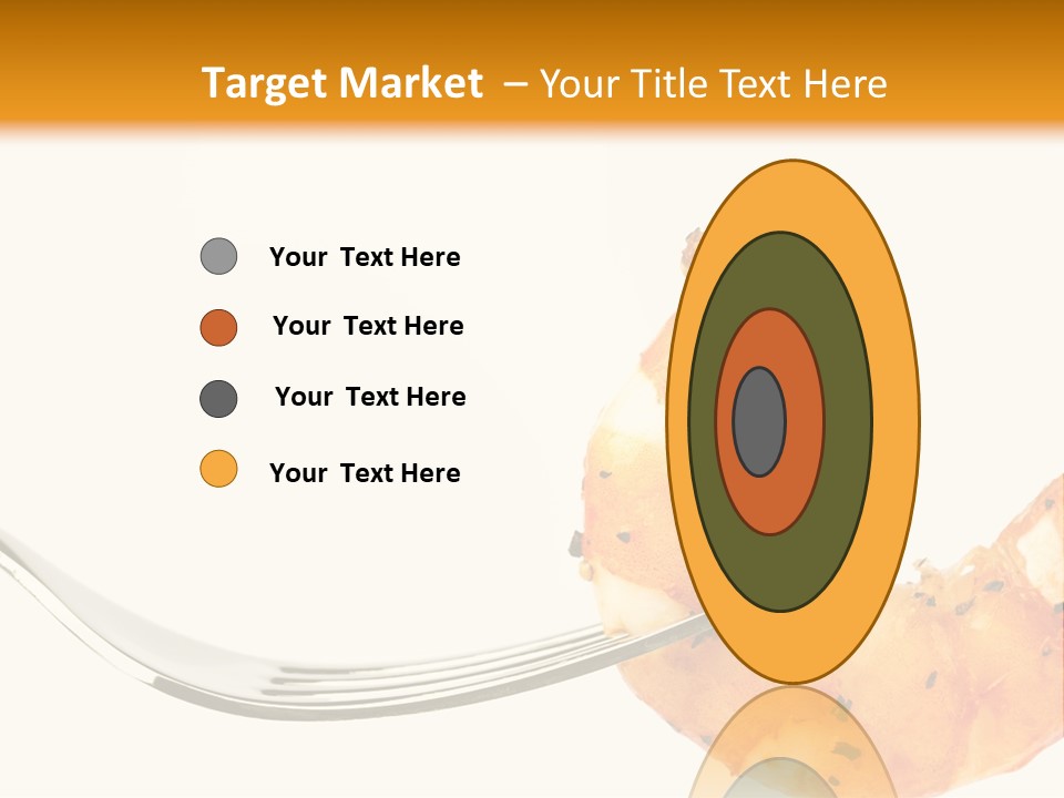 Scampi Cooking White PowerPoint Template