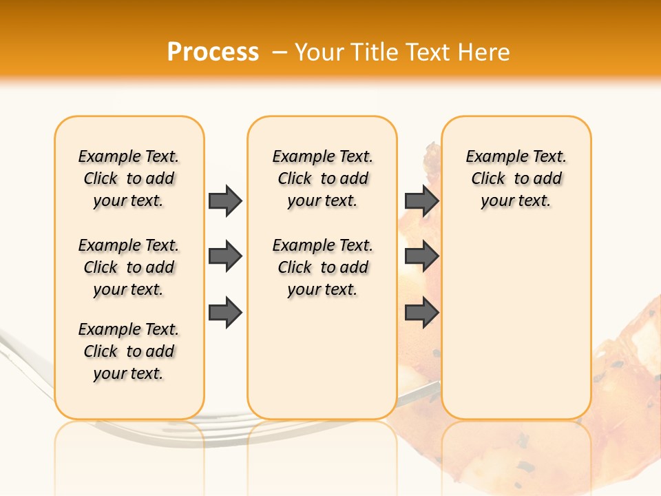 Scampi Cooking White PowerPoint Template