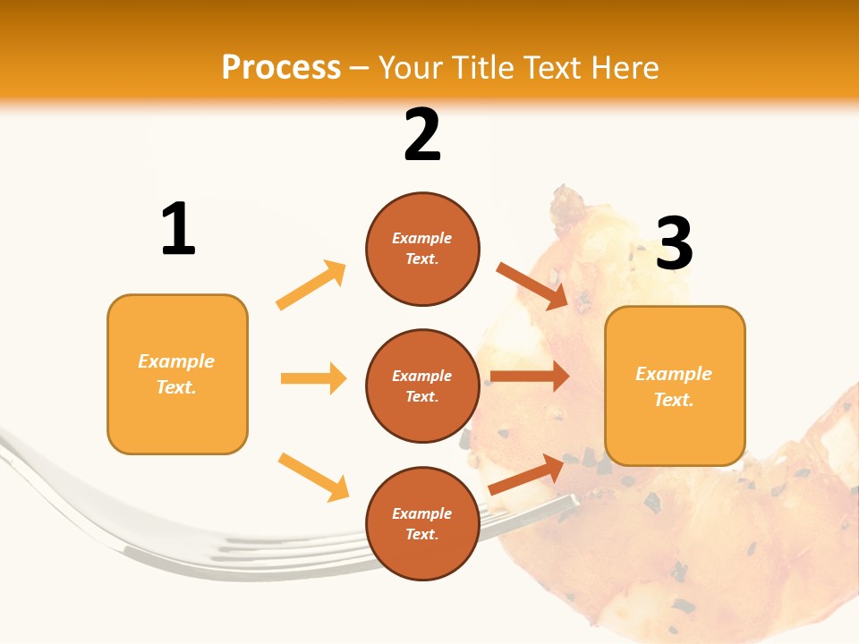 Scampi Cooking White PowerPoint Template