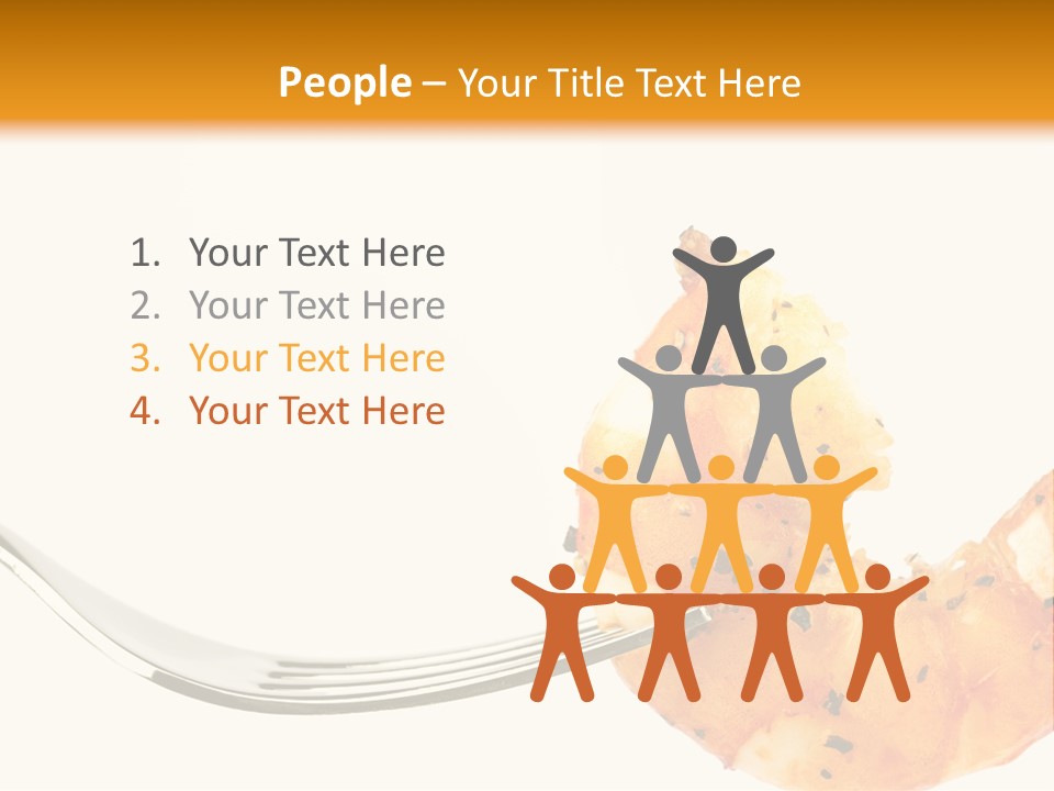 Scampi Cooking White PowerPoint Template