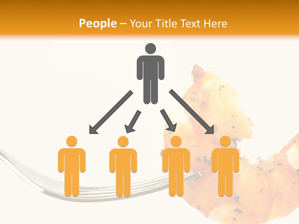 Scampi Cooking White PowerPoint Template