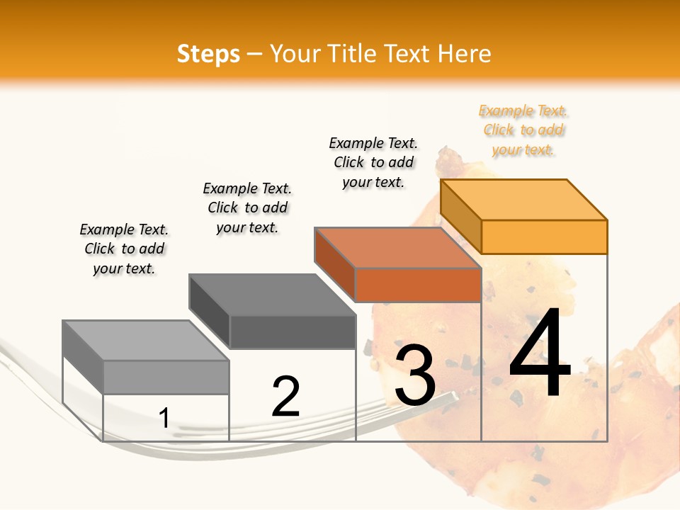 Scampi Cooking White PowerPoint Template