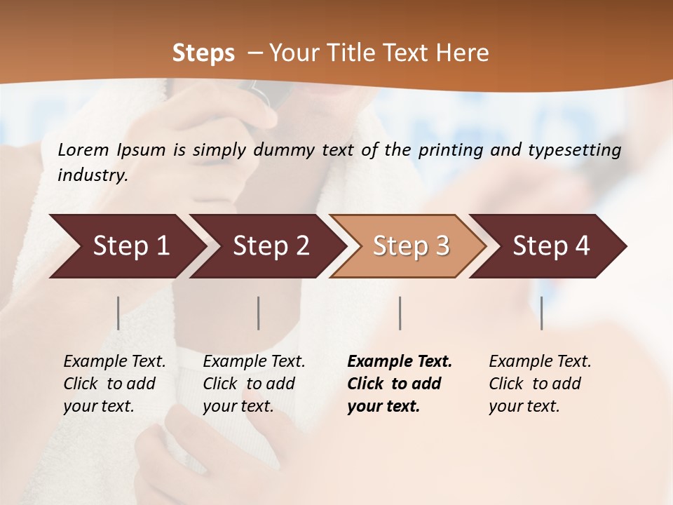 Hygiene Fresh Accessory PowerPoint Template