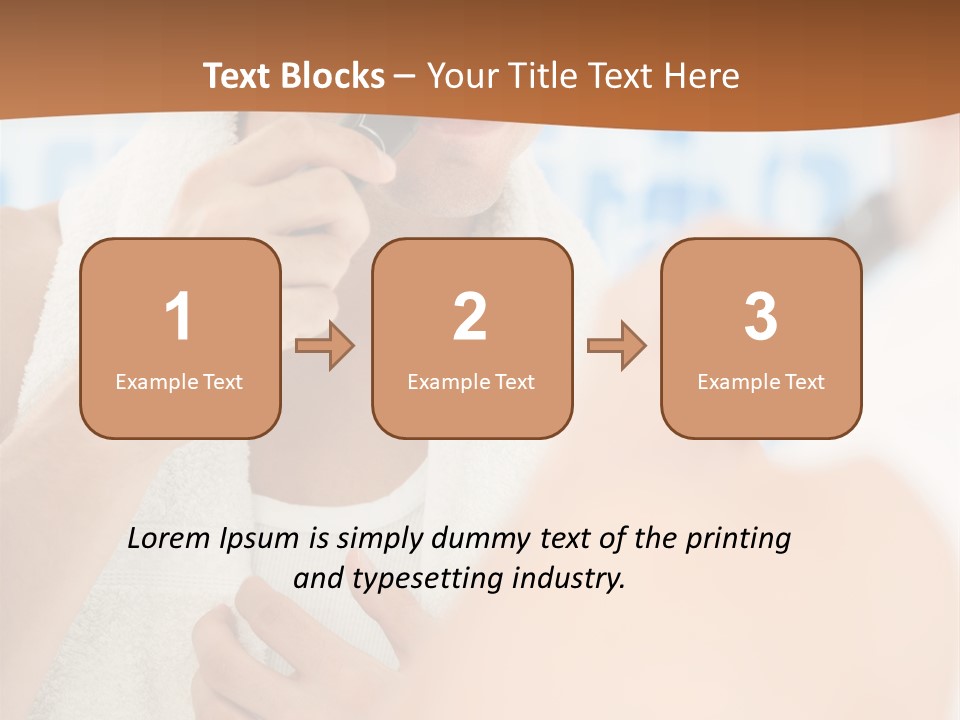 Hygiene Fresh Accessory PowerPoint Template