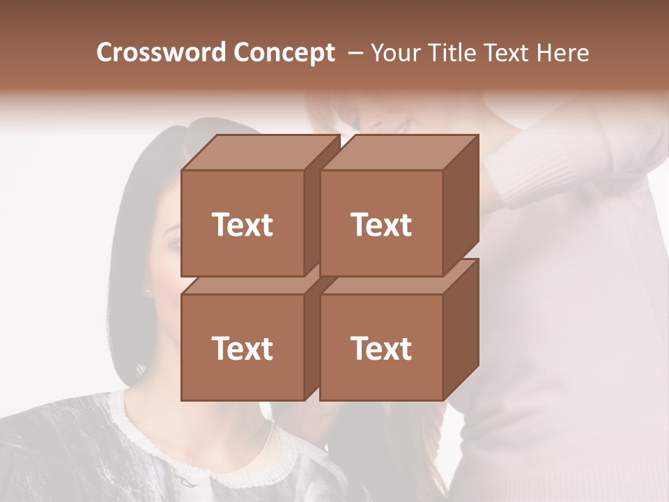 Person Client Haircutting PowerPoint Template