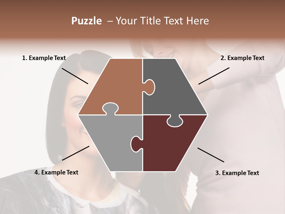 Person Client Haircutting PowerPoint Template